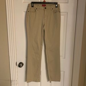 Merona stretch khaki pants, size 4